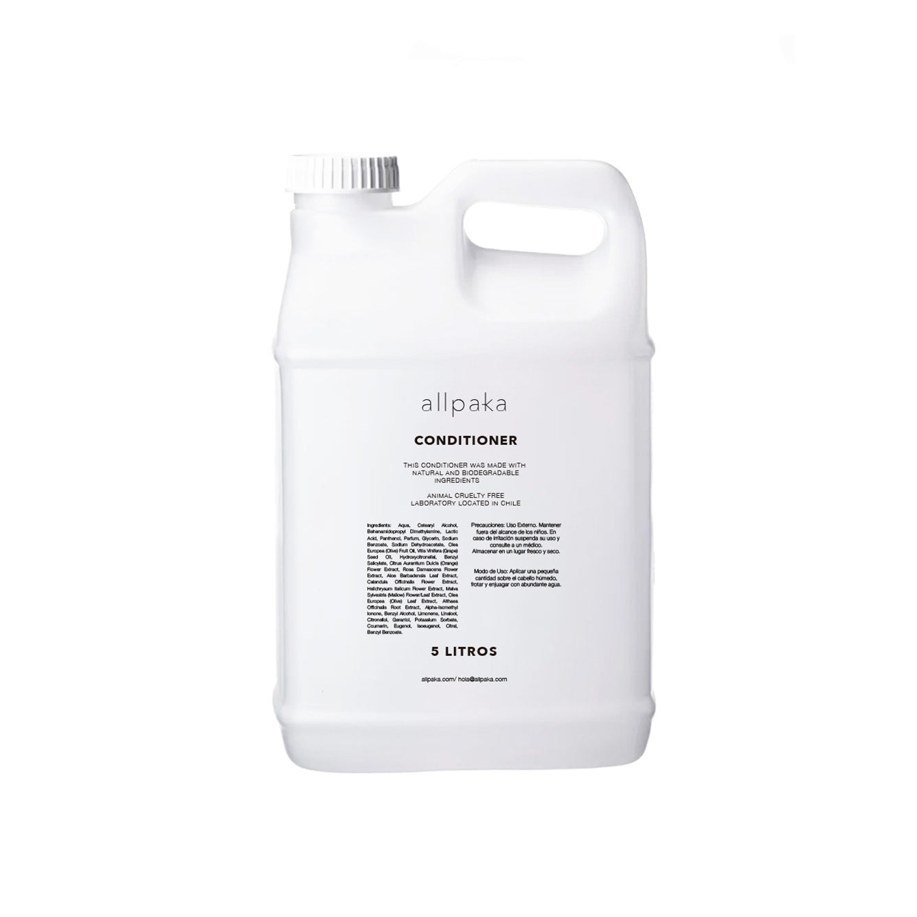 Acondicionador natural allpaka bidon 5 litros